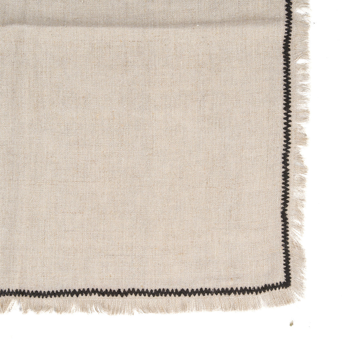The Tuscany Napkin - Natural Black - 45x45