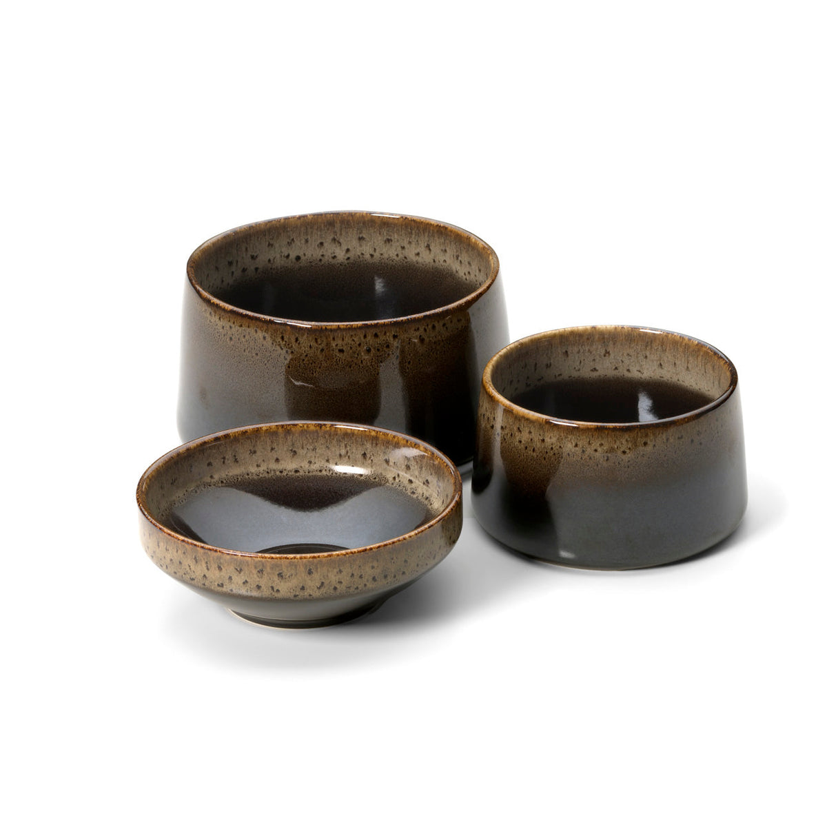 The Kyoto Low Bowl - Dark Brown Mud - M