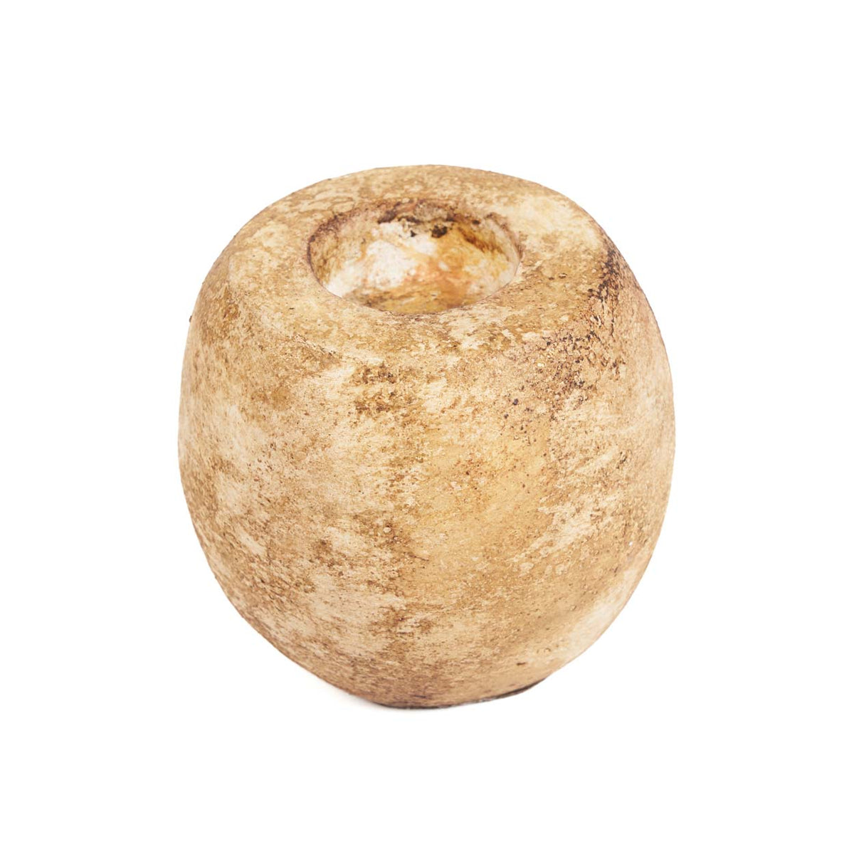 The Cavestone Candle Holder - Cream