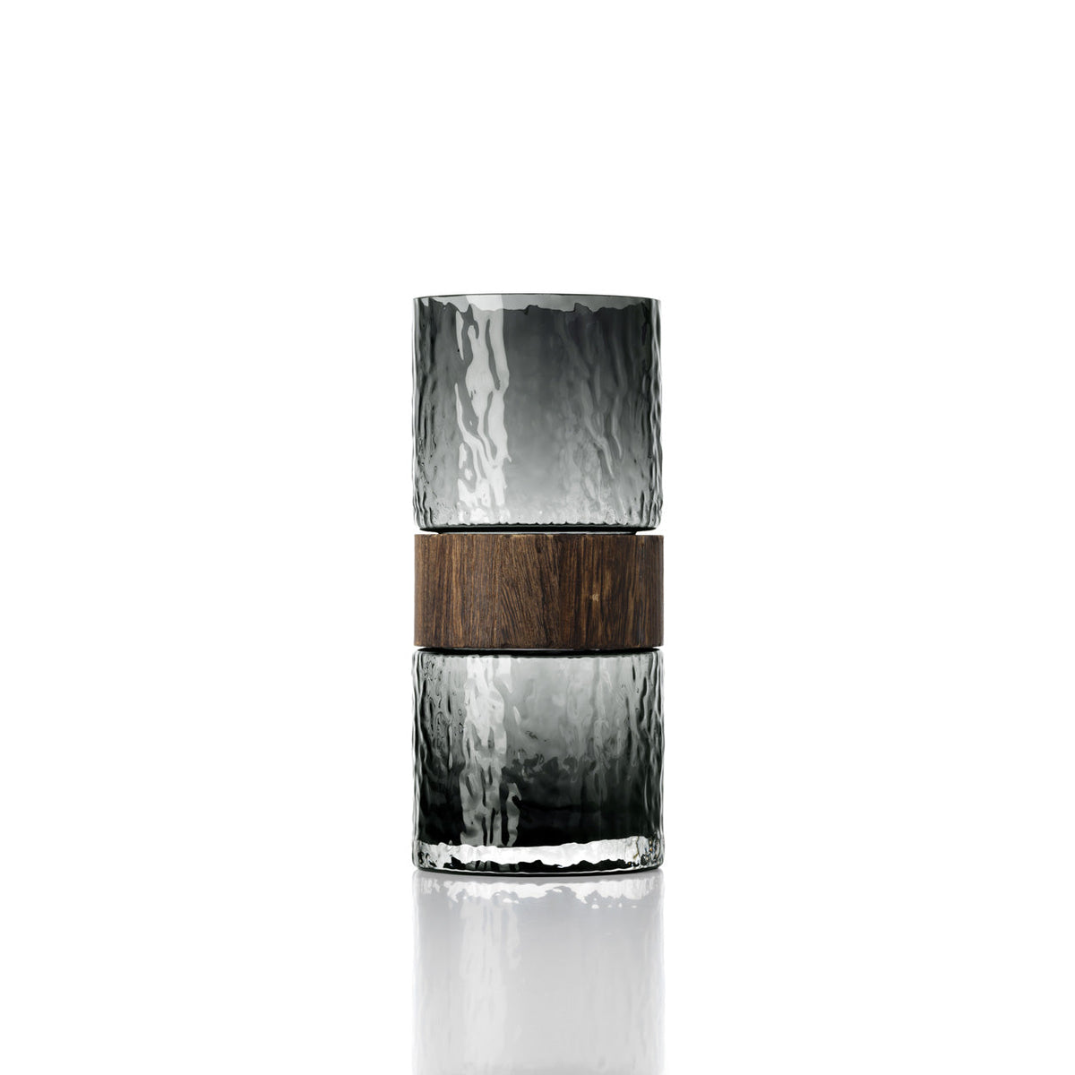 The Wood You Be Mine Vase - Dark Grey - M