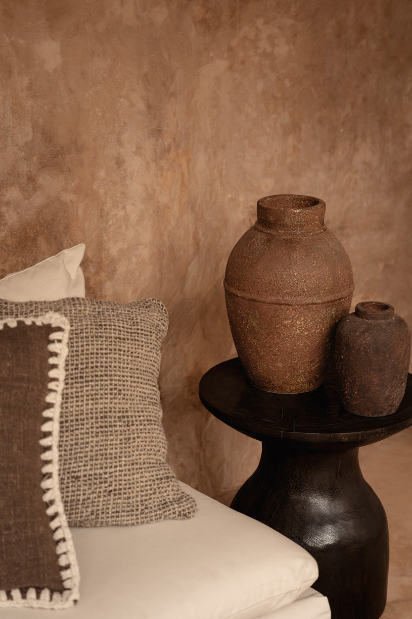 The Clay Echo Vase - Burgundy - S