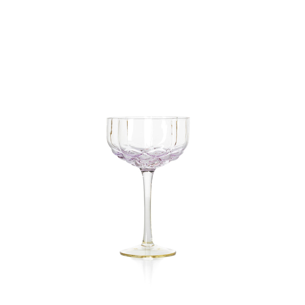 The Pink Blush Cocktail Coupe - Pink