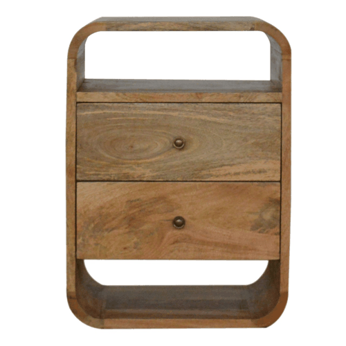 London Bedside with 2 Drawers