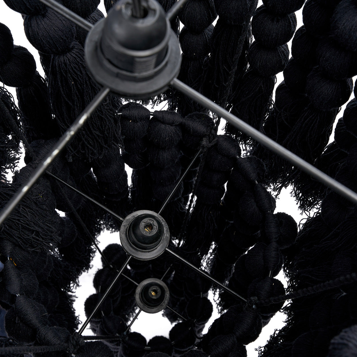The Nomad Cotton Chandelier - Black - XL