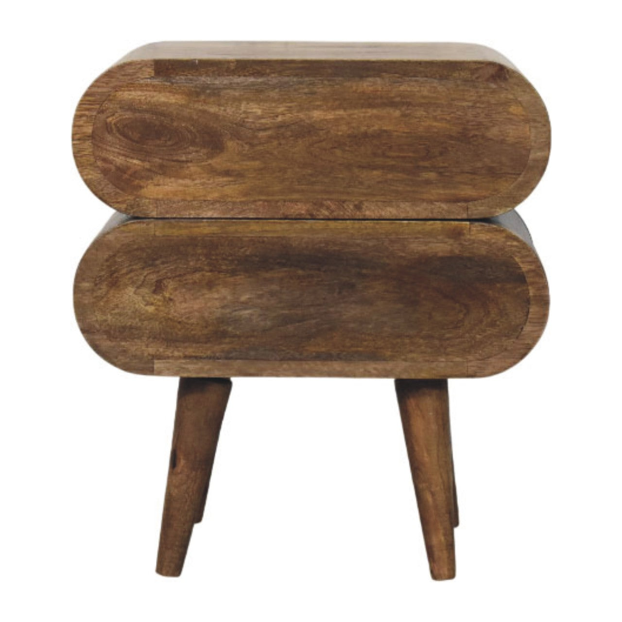 Table de Chevet Slim à 2 Tiroirs