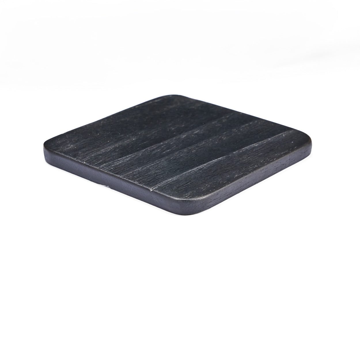 The Material Coaster - Medium Rustic Black