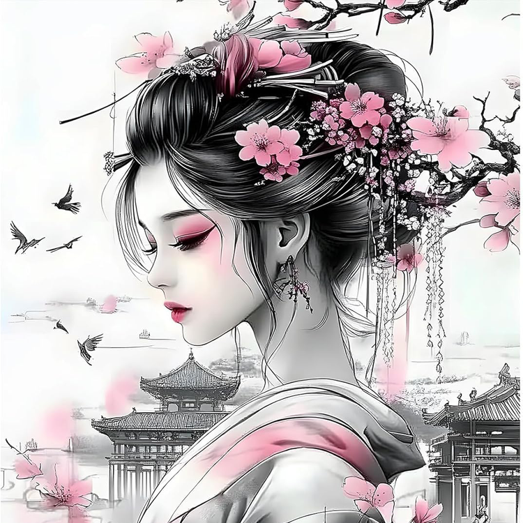 Antiques & Collectibles - Gheisha & Kimono