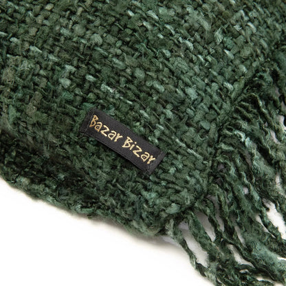 The Oh My Gee Cushion Cover - Forest Green - 35x100