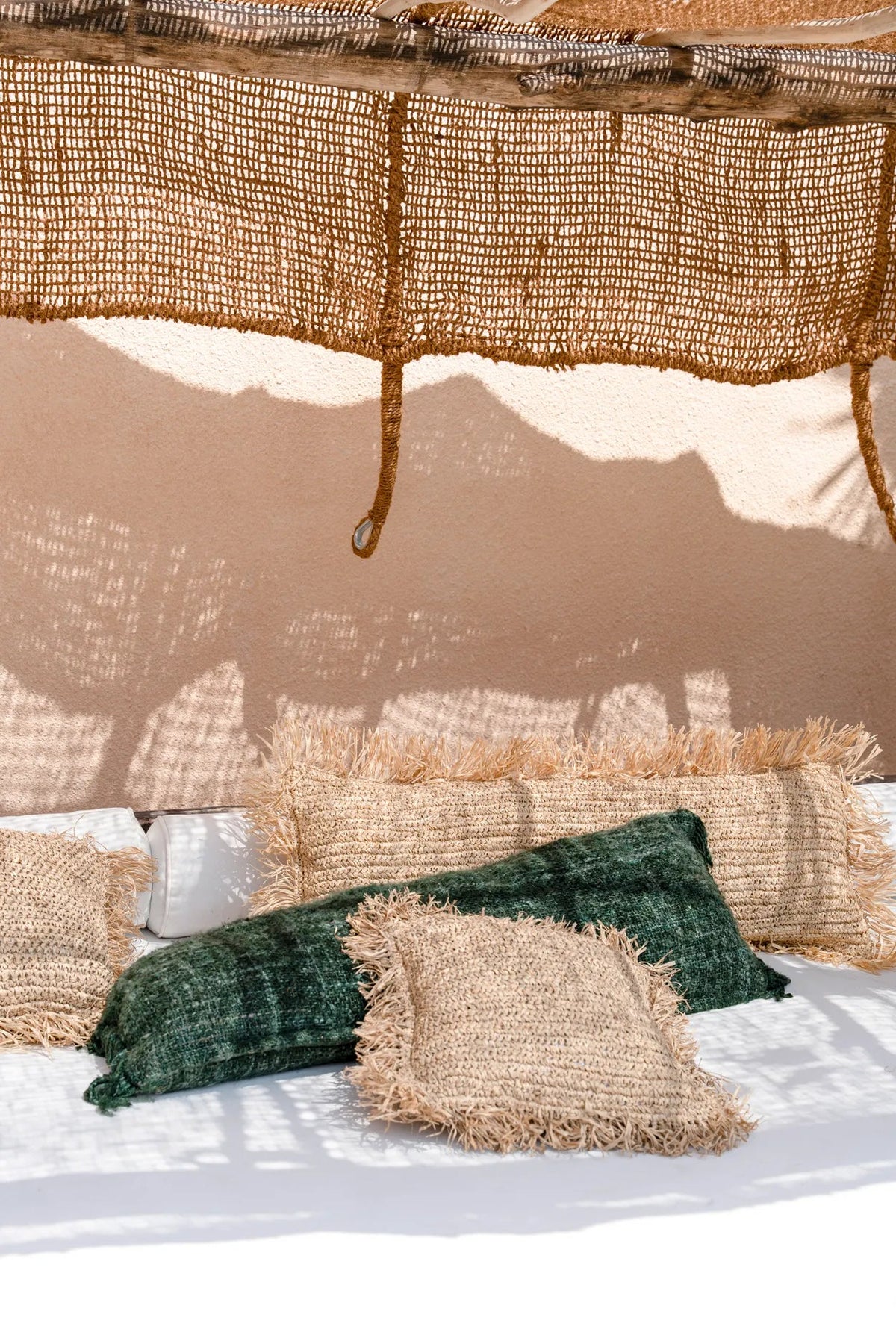 The Oh My Gee Cushion Cover - Forest Green - 35x100