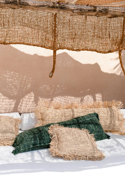 The Oh My Gee Cushion Cover - Forest Green - 35x100