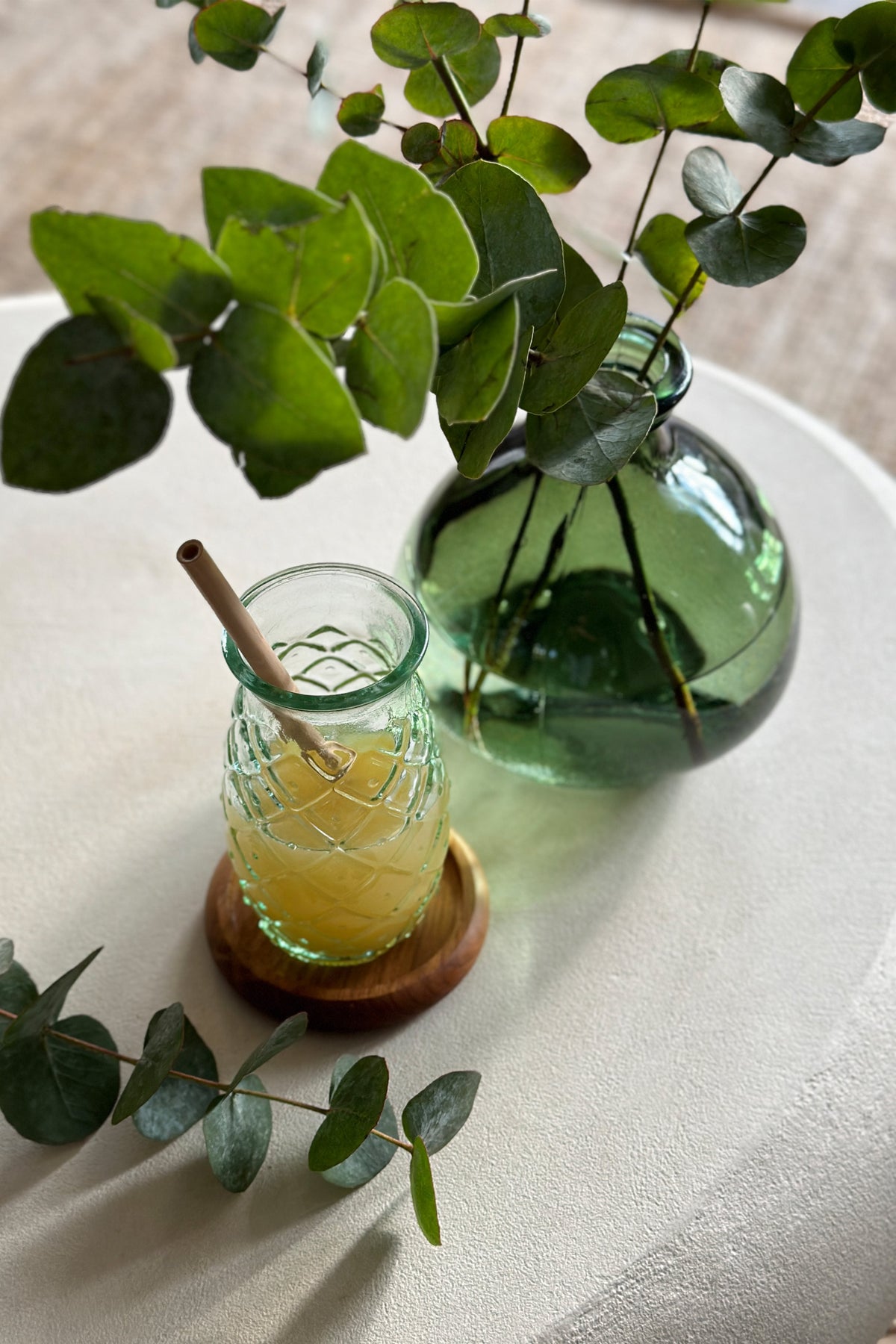 The Pineapple Glass - Blue - M