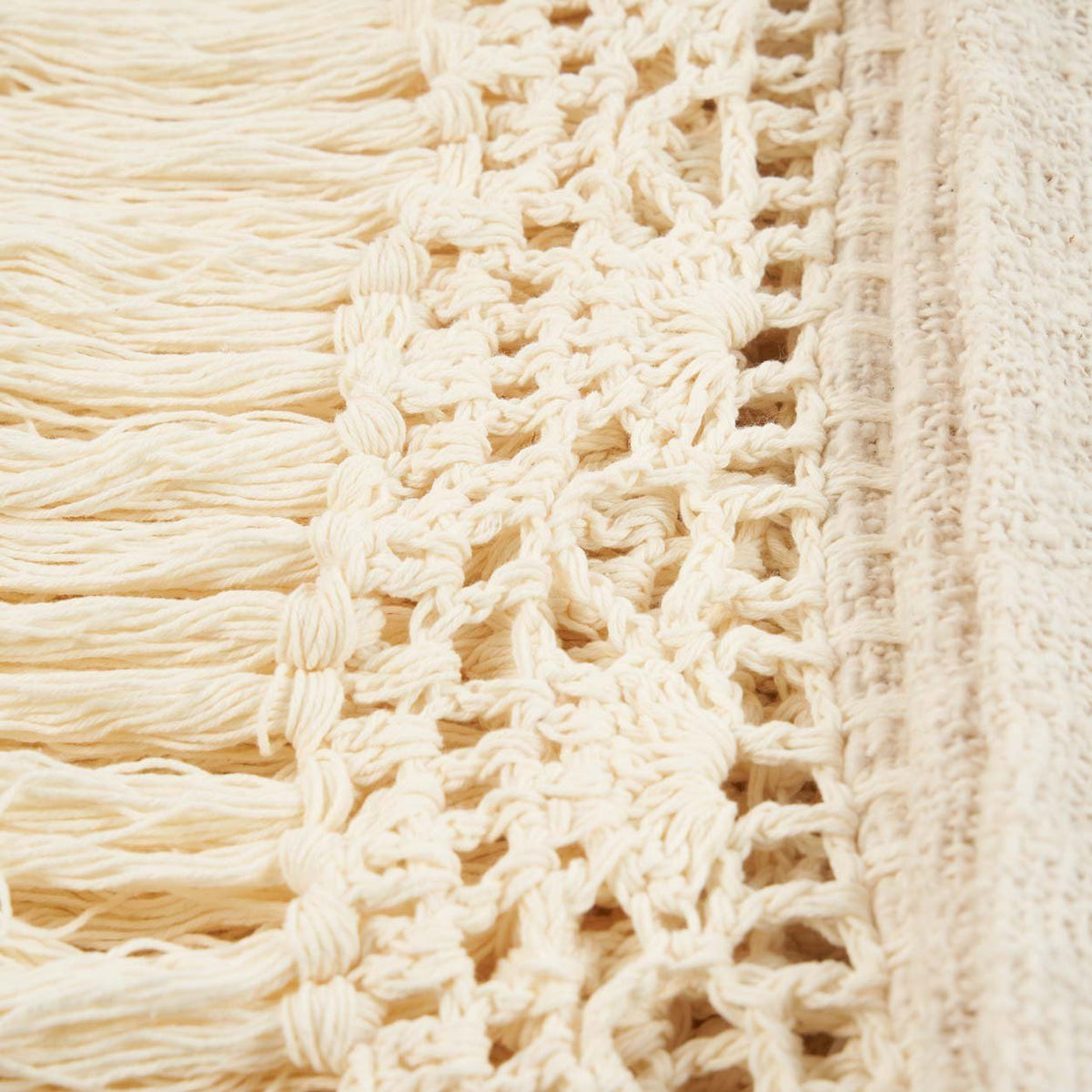 The Gypsy Bed Throw - Natural