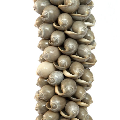 The Shell & Cotton Tassel - Grey