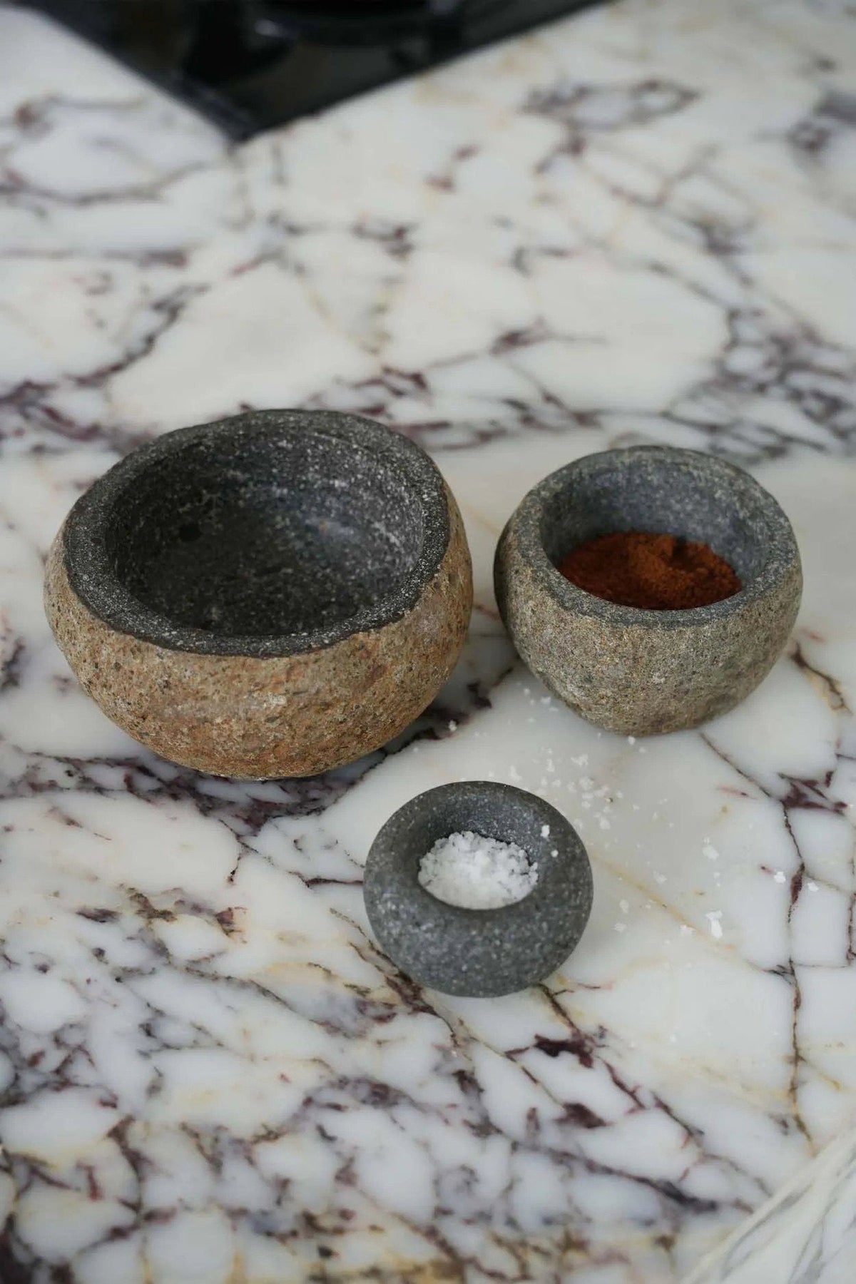 The Lava Stone Bowl - Black - XS
