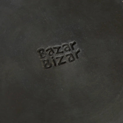 The Burned Classic Plate - Black - L
