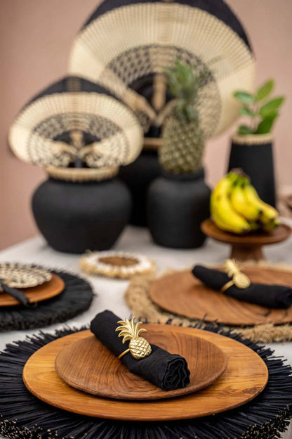 The Teak Root Round Plate - XL