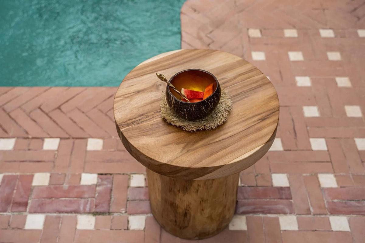 The Coco Food Bowl - Natural Gold
