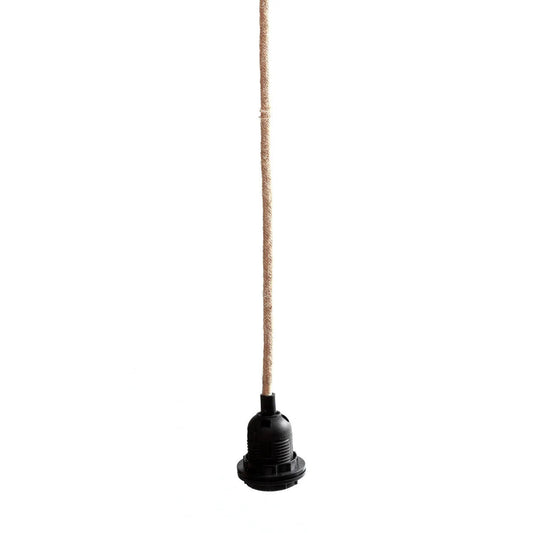 Ceiling Light Fitting - Natural Black - 1 Fitting