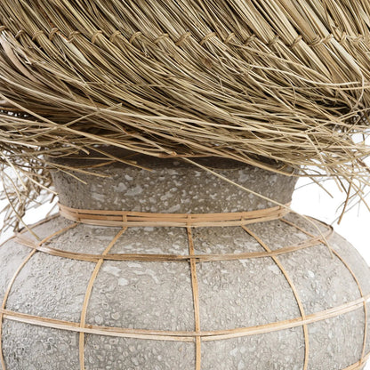 The Lipsi Table Lamp - Natural Concrete