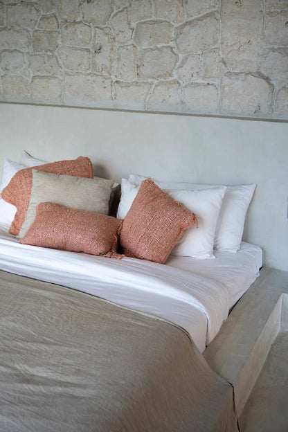 The Oh My Gee Cushion Cover - Salmon Pink - 40x40
