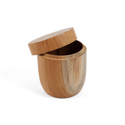 The Teak Root Jar Low - M