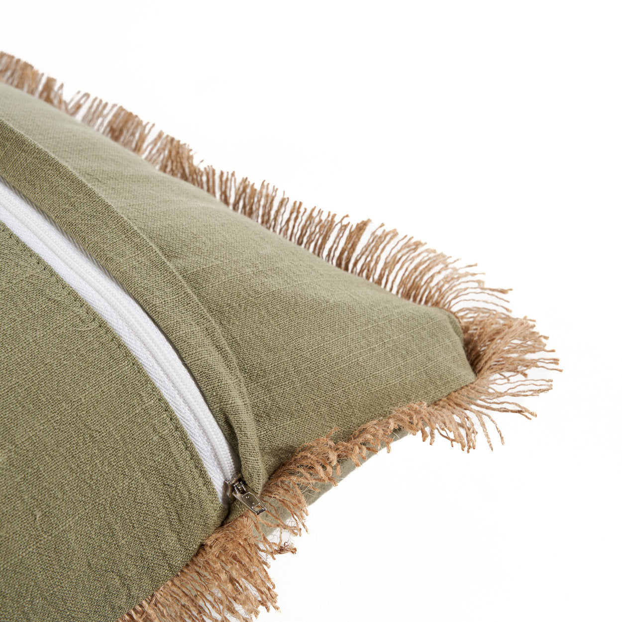 The Tropical Breeze Cushion Cover - Forest Green