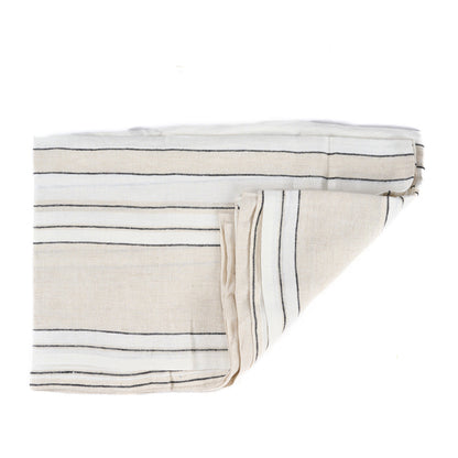 The Provence Tablecloth - Natural Black White - 150x300