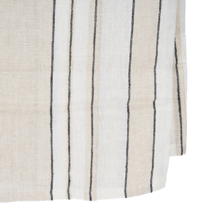 The Provence Tablecloth - Natural Black White - 150x300