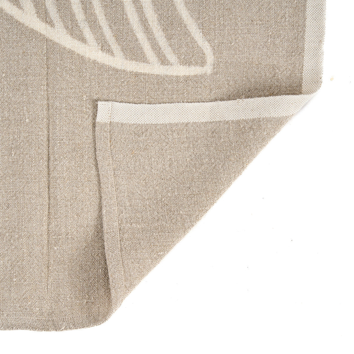 The Linen Fish Kitchen Towel - Natural White - 50x70