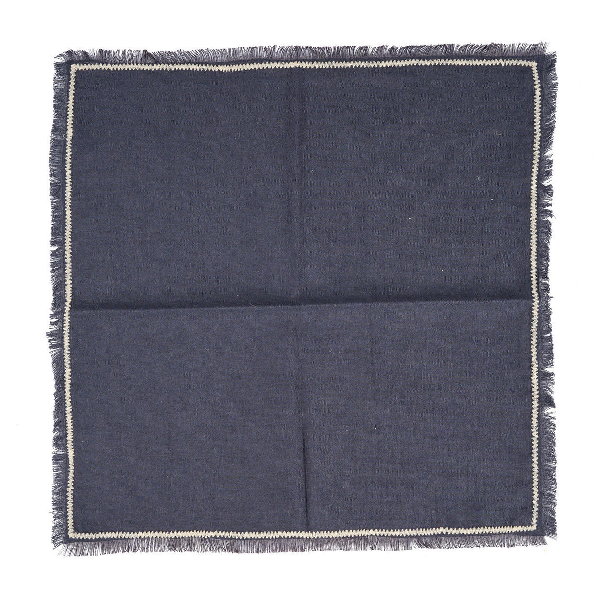 The Tuscany Napkin - Black Natural - 45x45