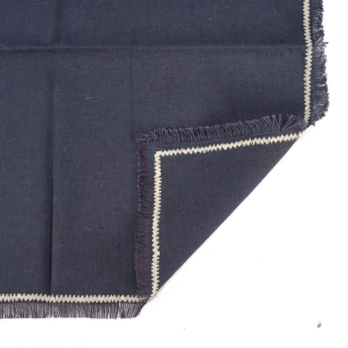 The Tuscany Napkin - Black Natural - 45x45
