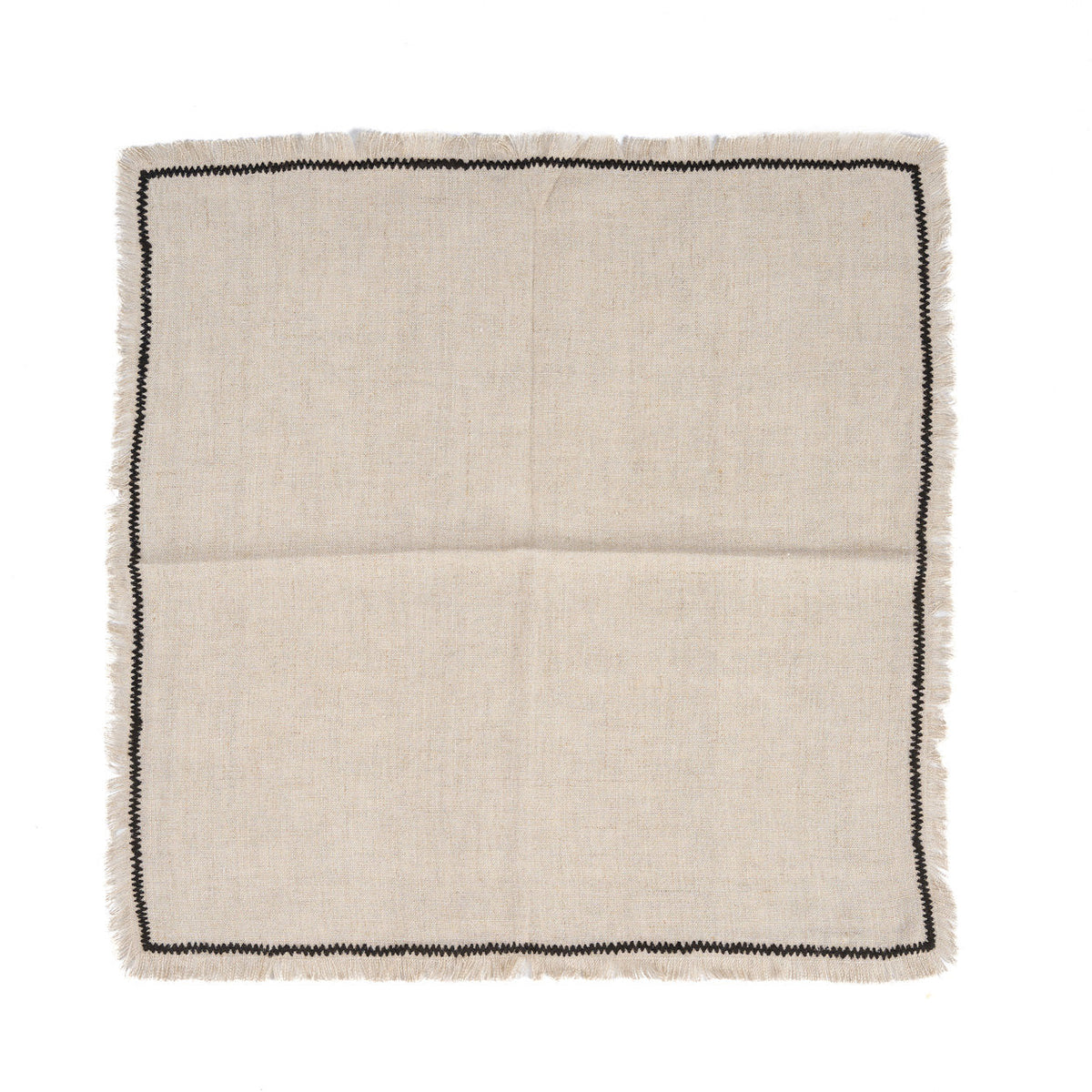 The Tuscany Napkin - Natural Black - 45x45