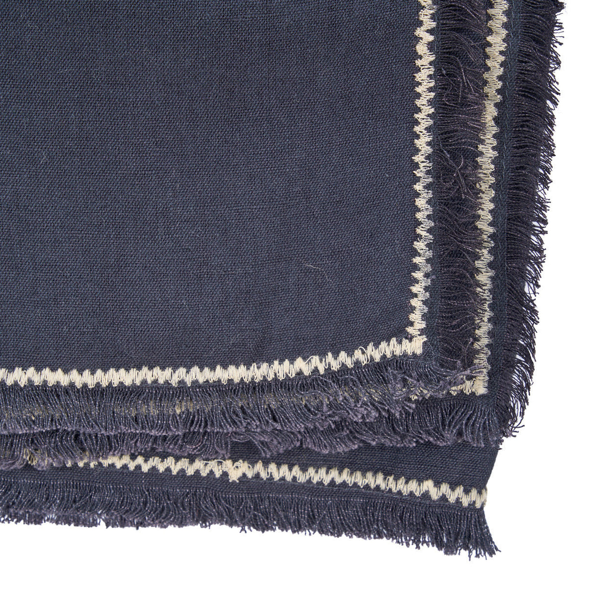 The Tuscany Tablecloth - Black Natural - 150x250