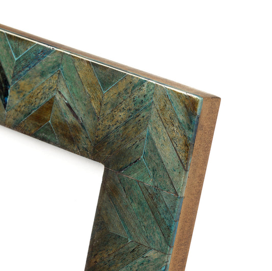 The Drift Blue Mosaic Frame - 10x15