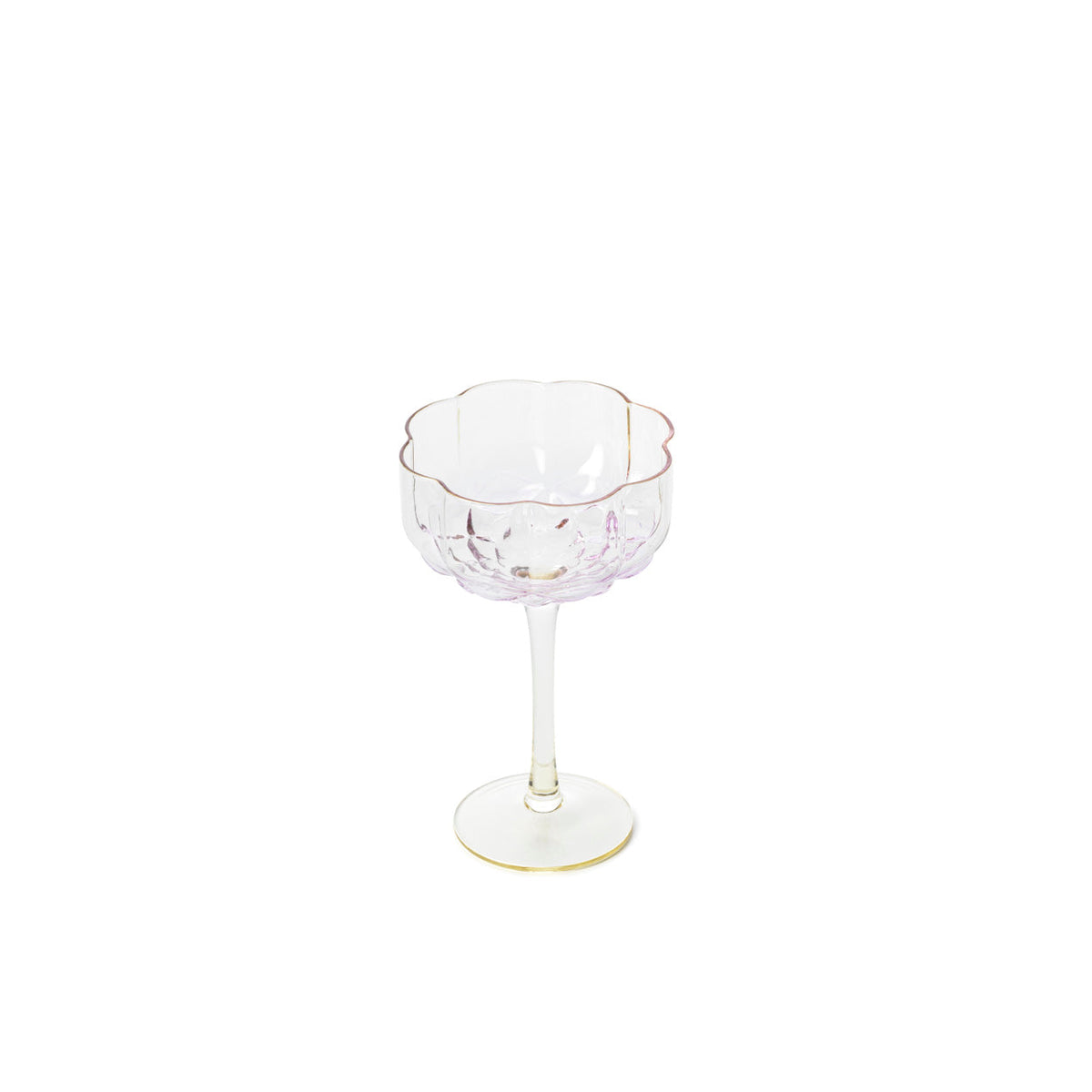 The Pink Blush Cocktail Coupe - Pink
