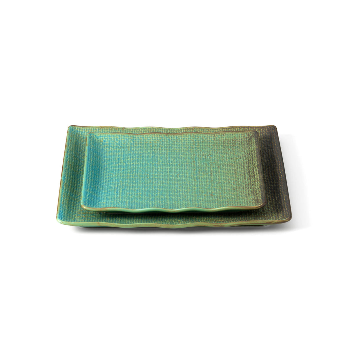 The Lagoon Square Plate - L