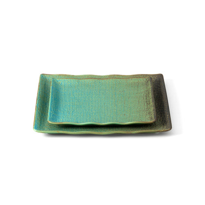 The Lagoon Square Plate - L
