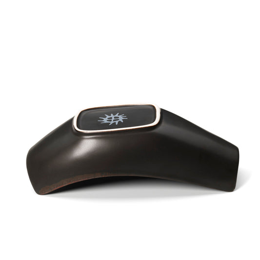 The Merapi Serving Bowl - Brown - L