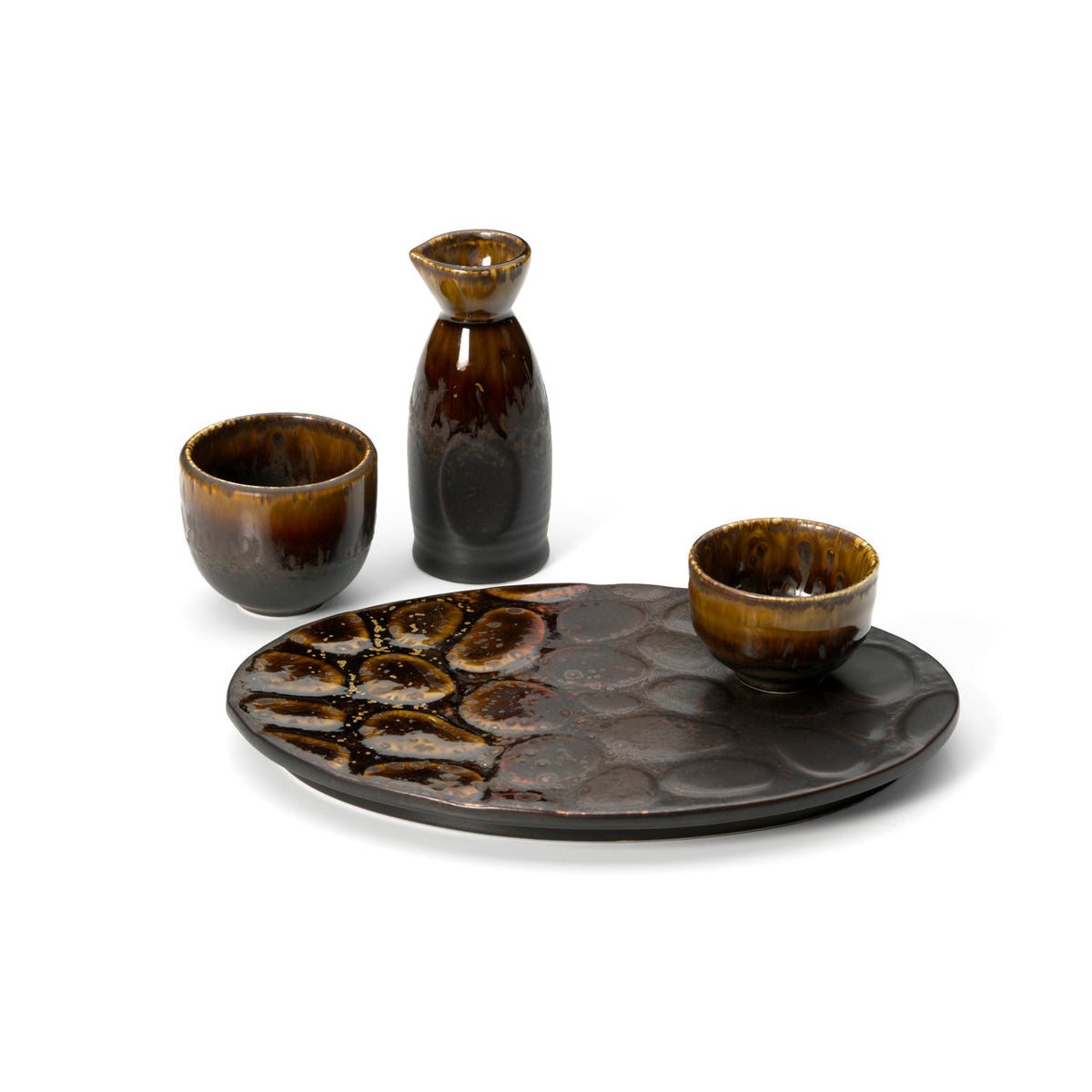 The Merapi Saké Pourer - Brown