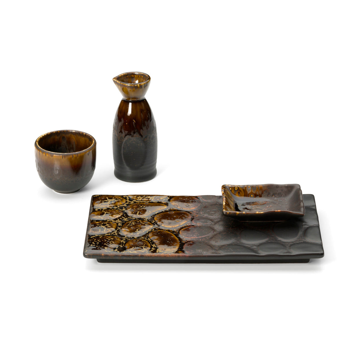 The Merapi Saké Pourer - Brown