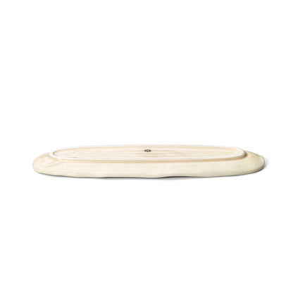 The Da Rocha Oval Platter - White Honey
