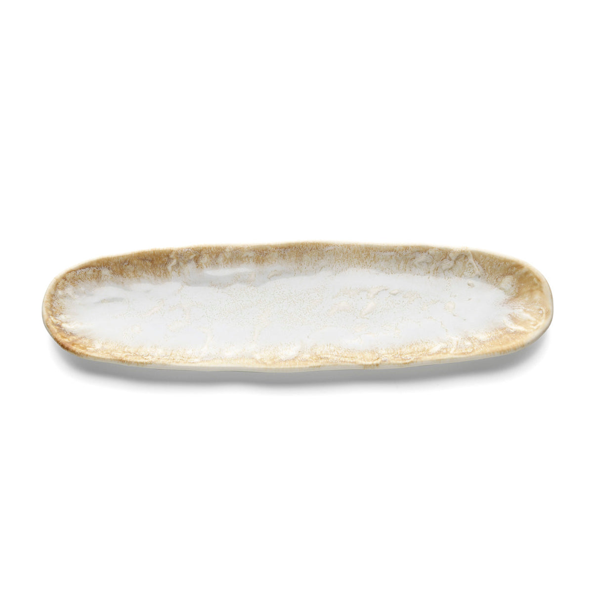 The Da Rocha Oval Platter - White Honey