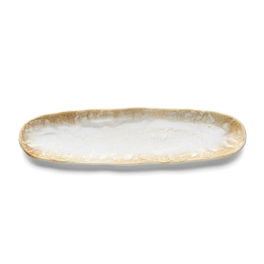The Da Rocha Oval Platter - White Honey