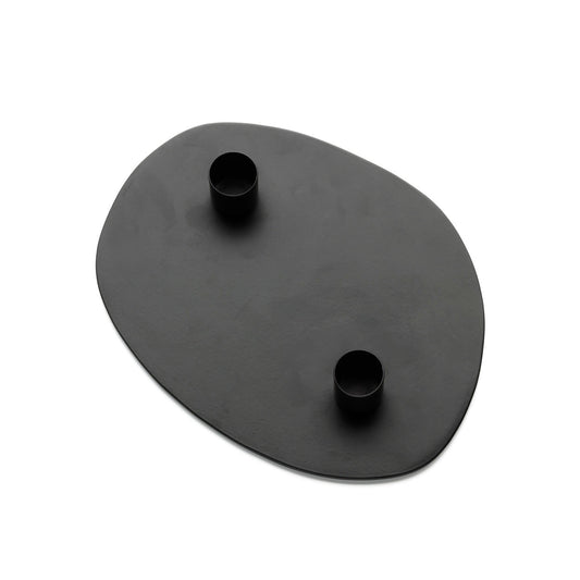 The Glowpad Candle Holder - Black - M