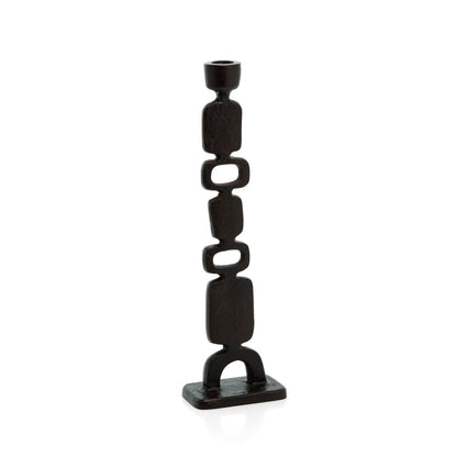 The Totemo Candle Holder - Black - L