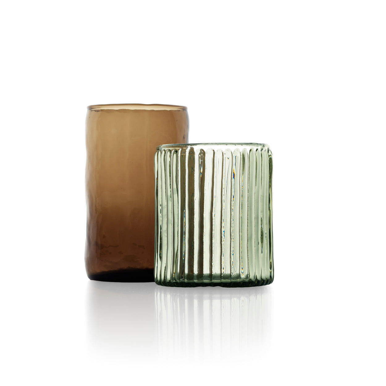 The Ribbed Tumbler - Charcoal