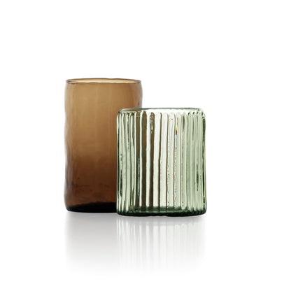 The Ribbed Tumbler - Charcoal