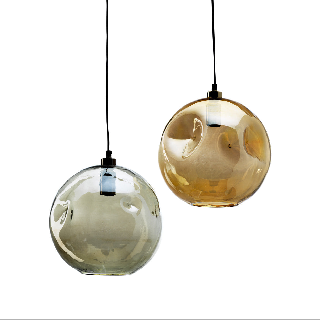 The Bubbella Pendant - Pale Gold