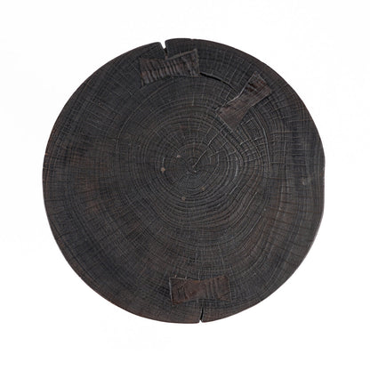 The Drumline Side Table - Dark Walnut