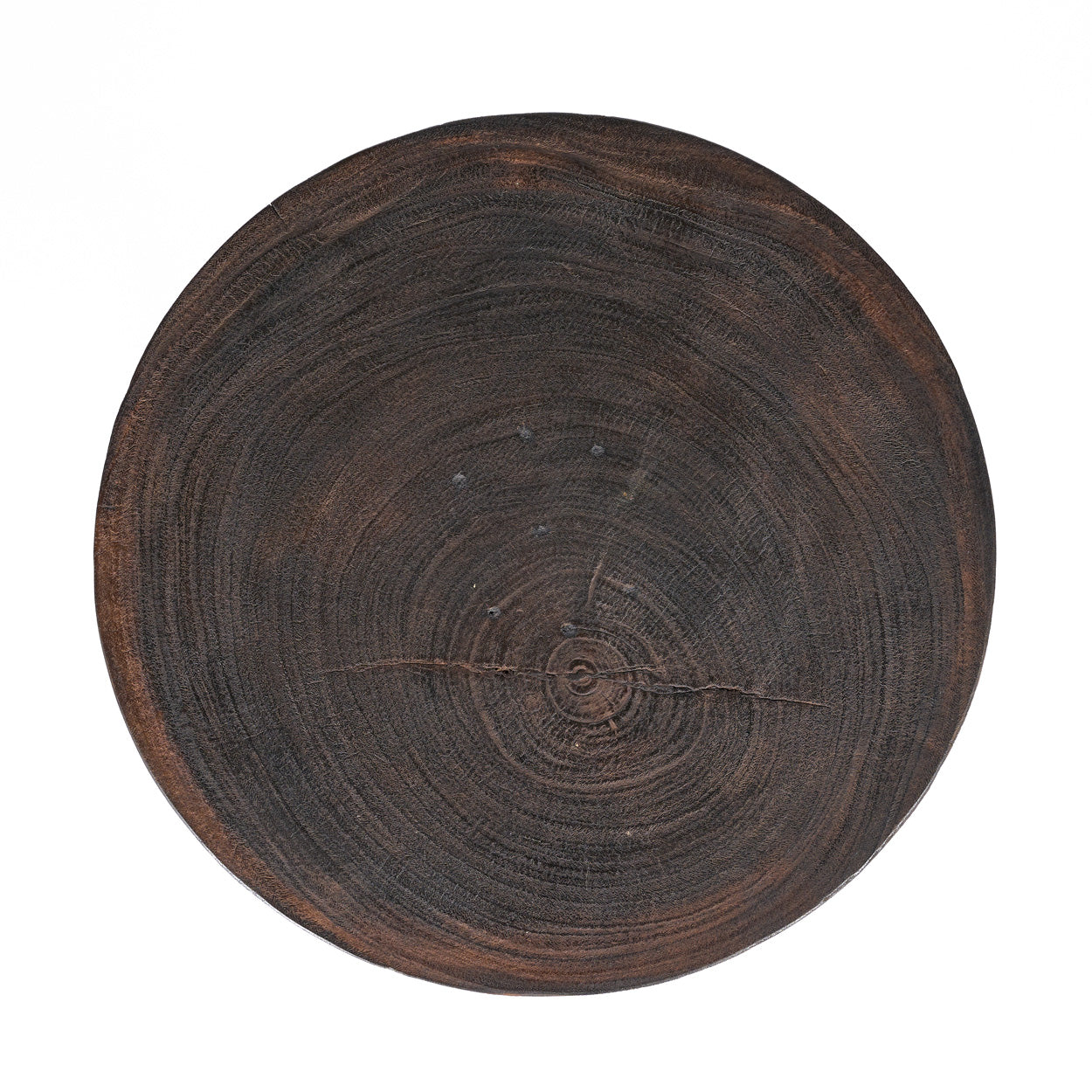 The Cone Alone Side Table - Dark Walnut